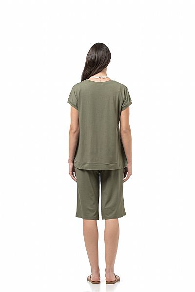 Γυναικεία Viscose Ζιπ Κιλότ